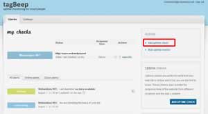 Tagbeep situazione siti presenti